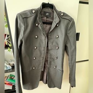 H&M Olive Green Men’s military style jacket size 34R